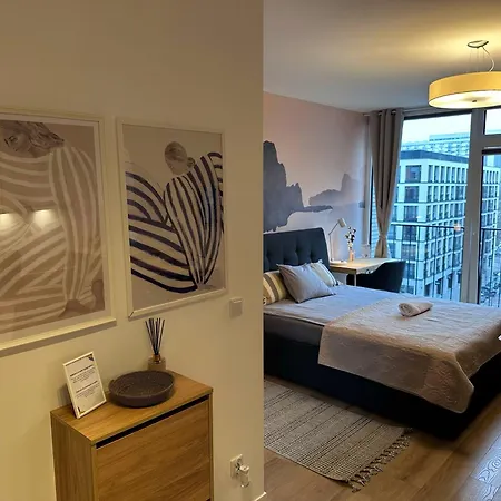 公寓 Browary Warszawskie Cozy Suite, Beautiful View And Free Netflix 华沙